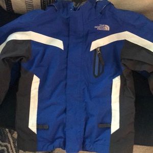 EUC Boys North face 3-in-1 winter/ski jacket
